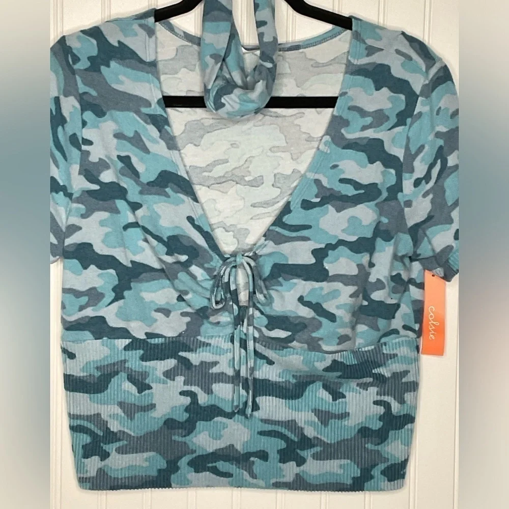 Colsie Women's Pajama Top and headband